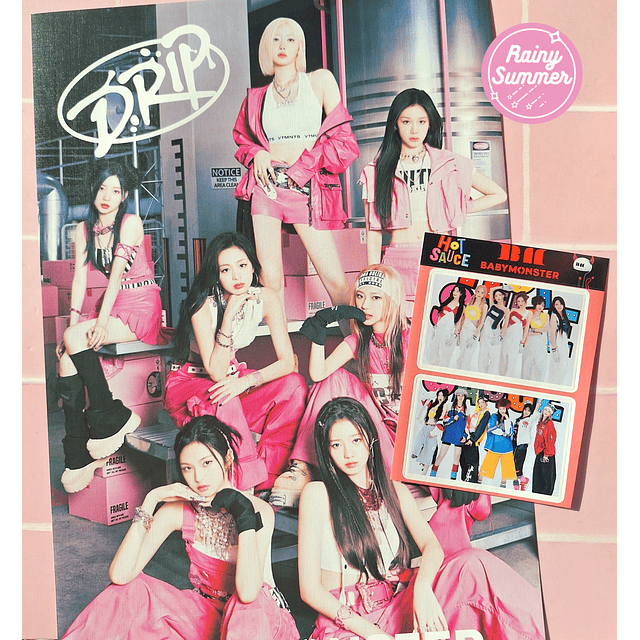 BABYMONSTER - SET DE PAPELERIA