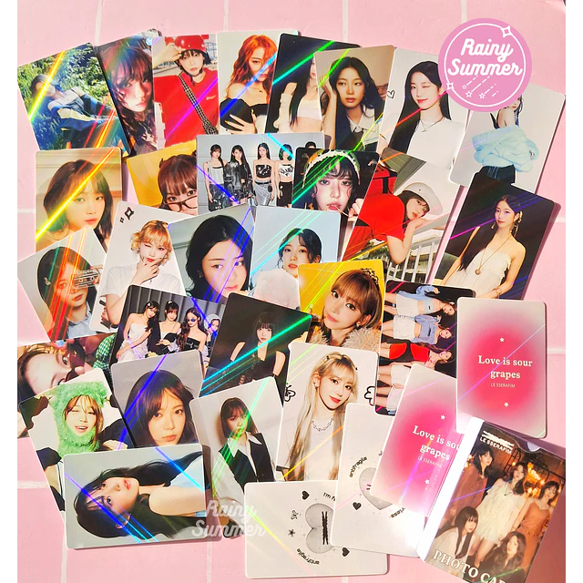 LE SSERAFIM & BABYMONSTER - LOMOCARDS