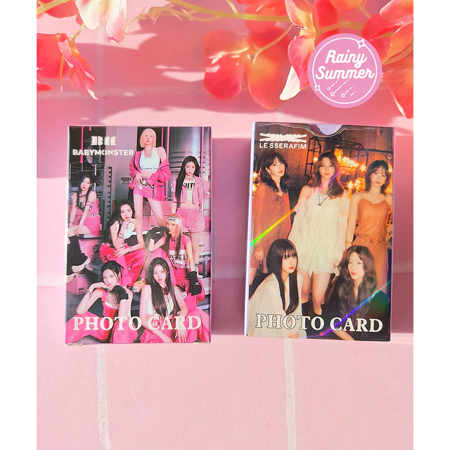 LE SSERAFIM & BABYMONSTER - LOMOCARDS