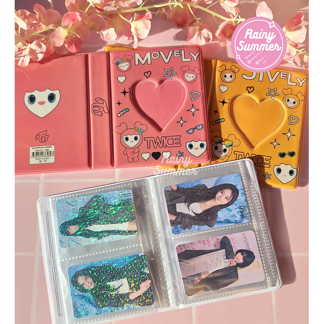 TWICE - BINDERS LOVELYS (2 ESPACIOS)