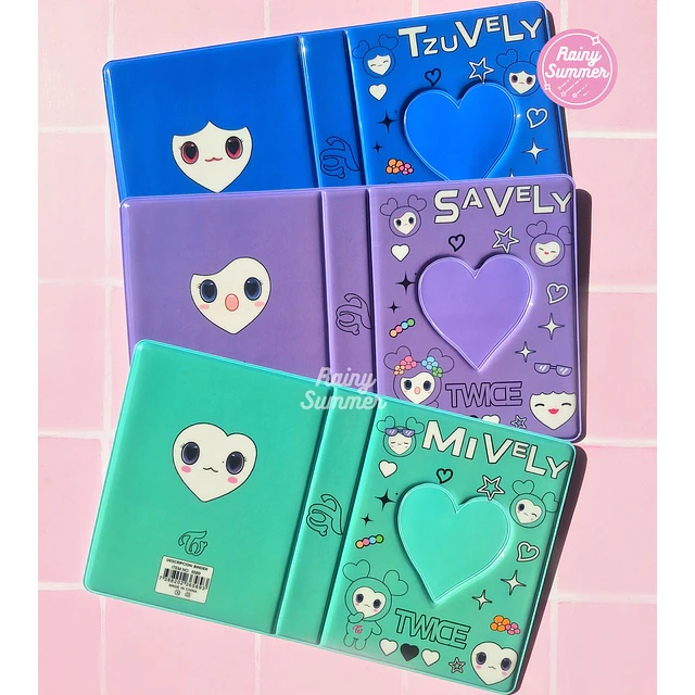 TWICE - BINDERS LOVELYS (2 ESPACIOS)