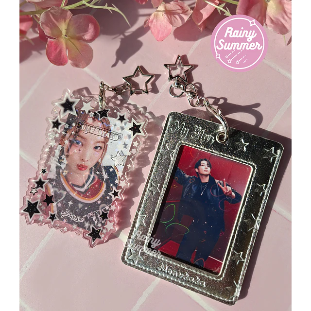 PHOTOCARD HOLDERS DISEÑO ESTRELLAS (KPOP)
