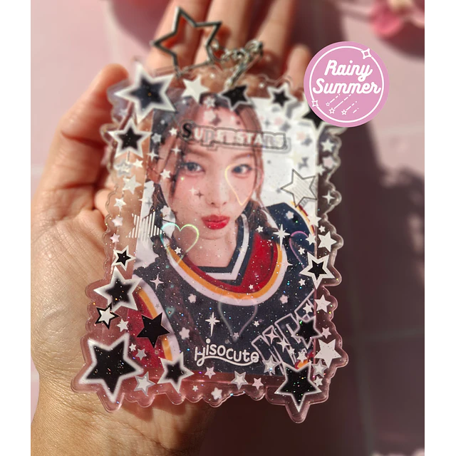 PHOTOCARD HOLDERS DISEÑO ESTRELLAS (KPOP)