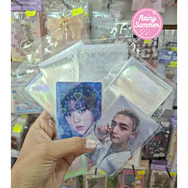 SLEEVES HOLOGRÁFICAS - KPOP