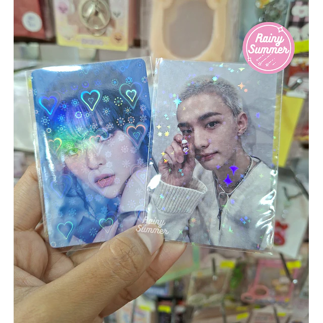 SLEEVES HOLOGRÁFICAS - KPOP