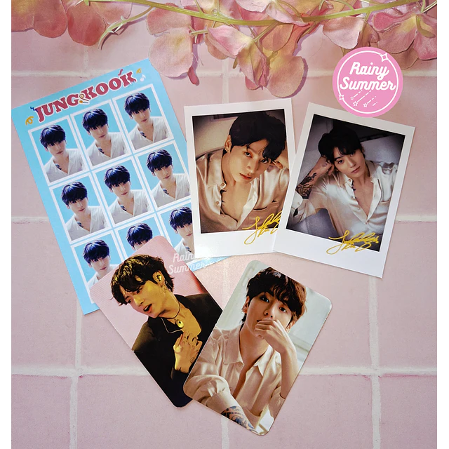 BTS JUNGKOOK - MINI SET DE PAPELERÍA