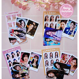 TWICE MOMO, CHAEYOUNG, NAYEON Y SANA - MINI SETS DE PAPELERÍA