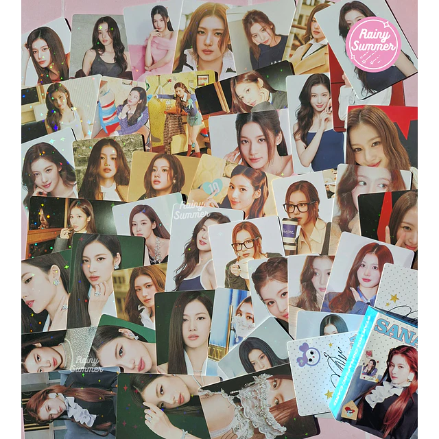  TWICE SANA - LOMOCARDS HOLOGRÁFICAS