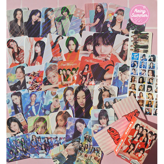 TWICE - LOMOCARDS RED WHISPERS
