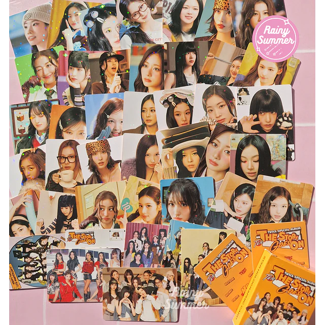 TWICE - LOMOCARDS HOLOGRÁFICAS "THE STORY GOES ON"