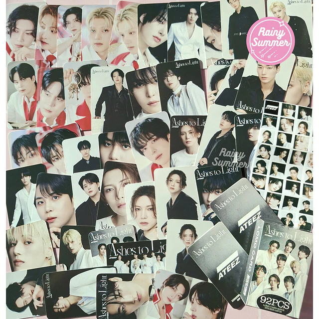 ATEEZ - LOMOCARDS ASHES TO LIGHT
