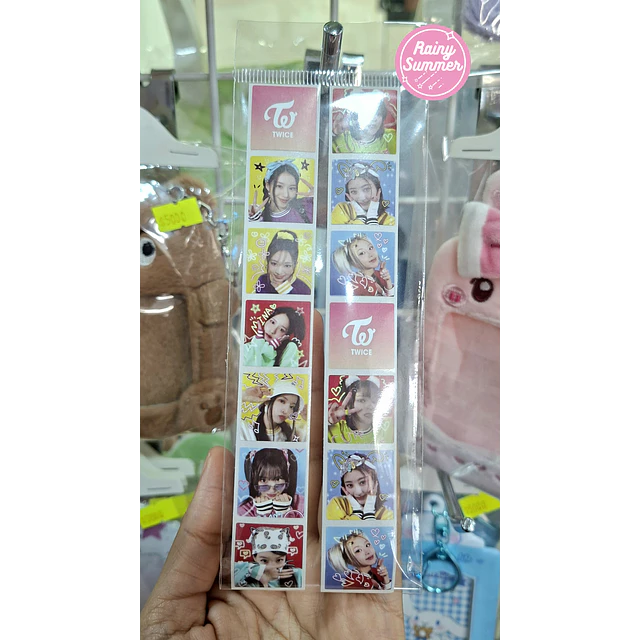 TWICE - SET STICKERS CUADRADITOS
