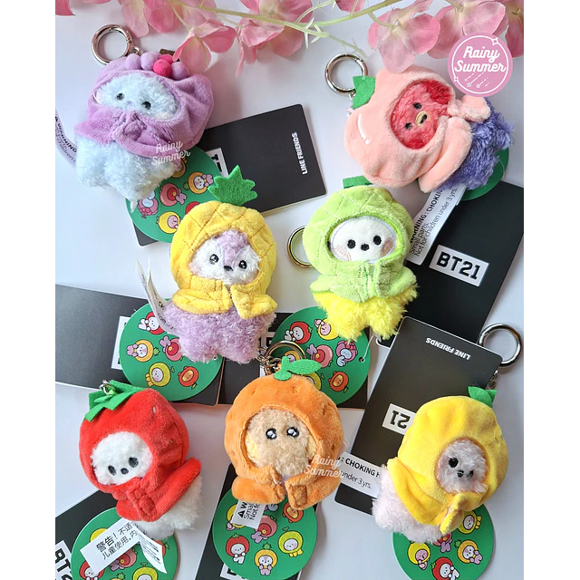 BT21 - PELUCHES FRUTITAS 