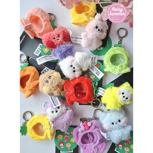 BT21 - PELUCHES FRUTITAS 