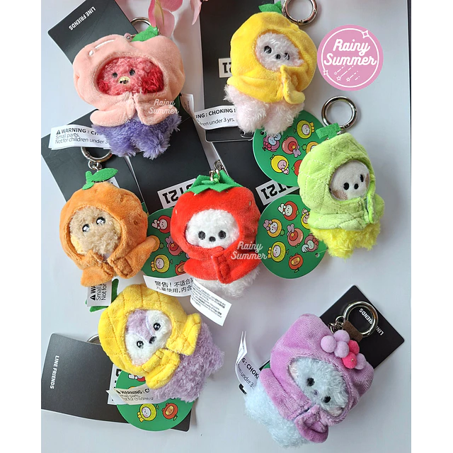 BT21 - PELUCHES FRUTITAS 
