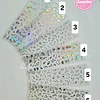 STICKERS DE PVC HOLOGRÁFICOS (KPOP DECO)