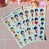 HAIKYUU - STICKERS KENMA, KUROO, NISHINOYA, YAMAGUCHI