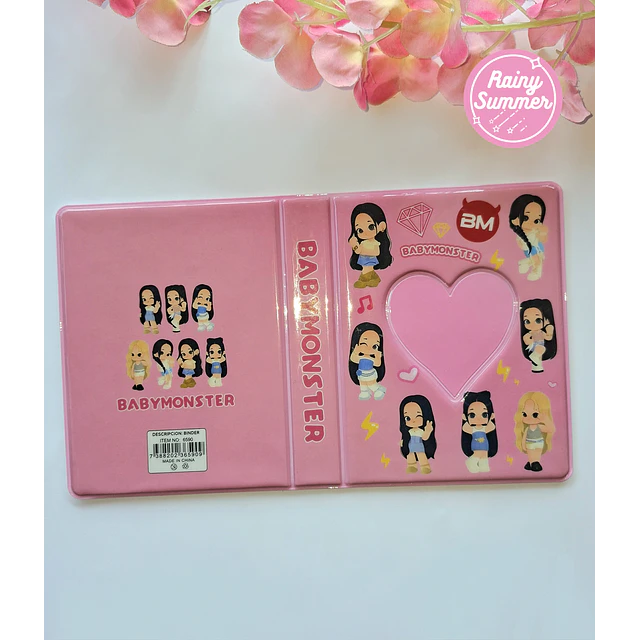 BABYMONSTER - PHOTOCARD BINDER 2 ESPACIOS