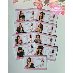 TWICE - TARJETAS ID VER. 2
