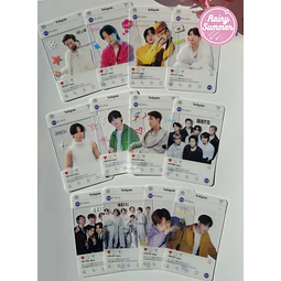 BTS - SET DE LOMOCARDS DE PVC INSTAGRAM