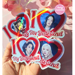 BLACKPINK - STICKERS I LOVE MY BFF