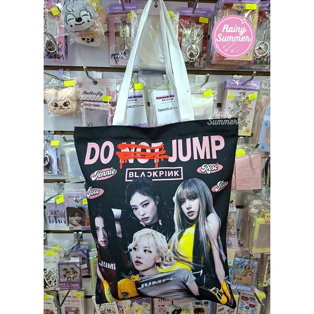 BLACKPINK - TOTEBAG CON CIERRE
