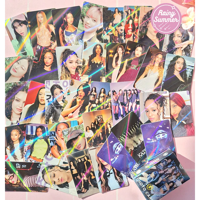 KATSEYE - LOMOCARDS HOLOGRÁFICAS
