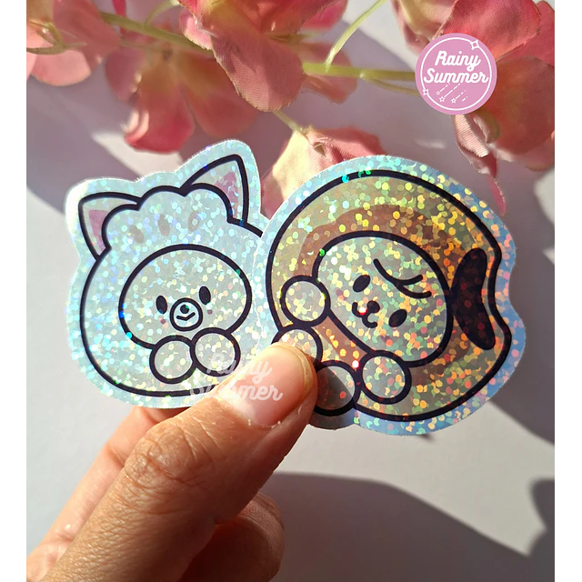 SKZOO x COMIDA COREANA - STICKERS DE VINILO 