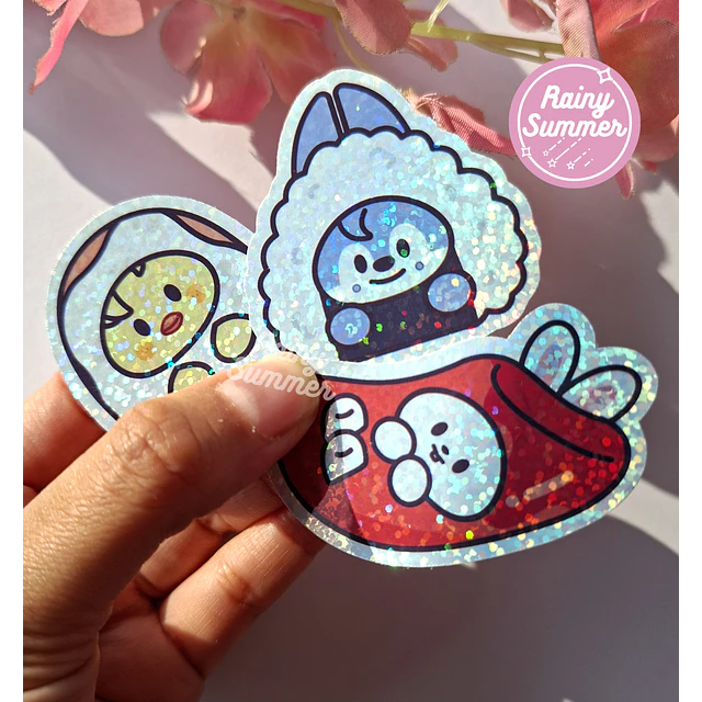 SKZOO x COMIDA COREANA - STICKERS DE VINILO 