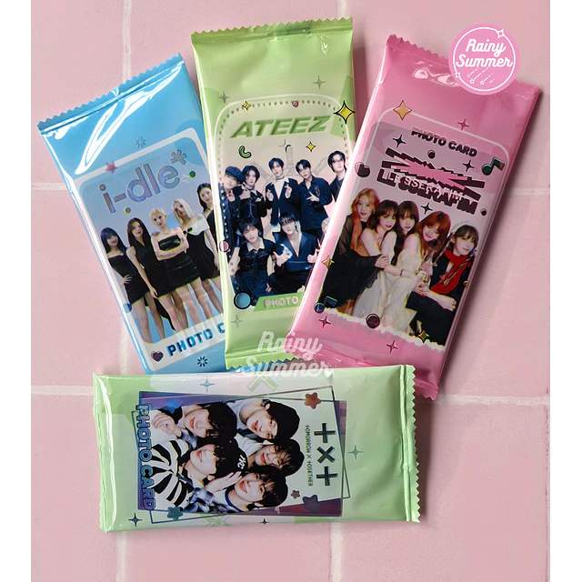 ATEEZ, TXT, I-DLE, LE SSERAFIM - MYSTERY BAGS