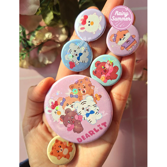 ILLIT - CHAPITAS/PINS DEARLIT