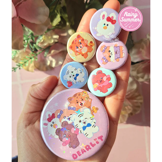 ILLIT - CHAPITAS/PINS DEARLIT