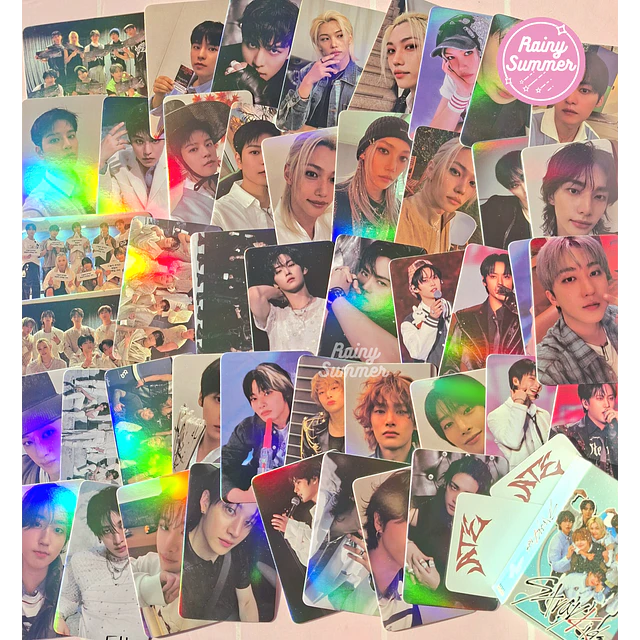 STRAY KIDS - LOMOCARDS HOLOGRÁFICAS TORNASOL
