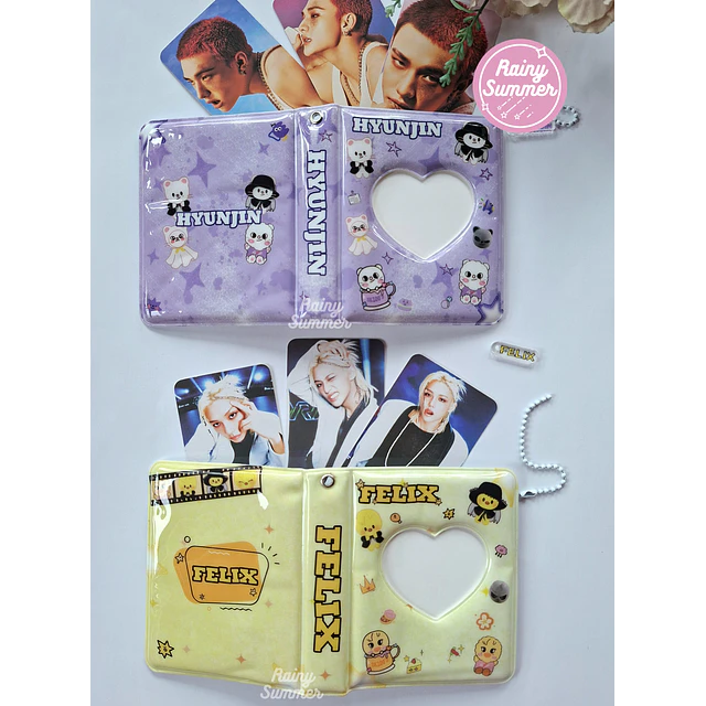STRAY KIDS FELIX, HYUNJIN - PHOTOCARD BINDERS