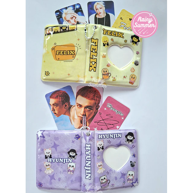 STRAY KIDS FELIX, HYUNJIN - PHOTOCARD BINDERS