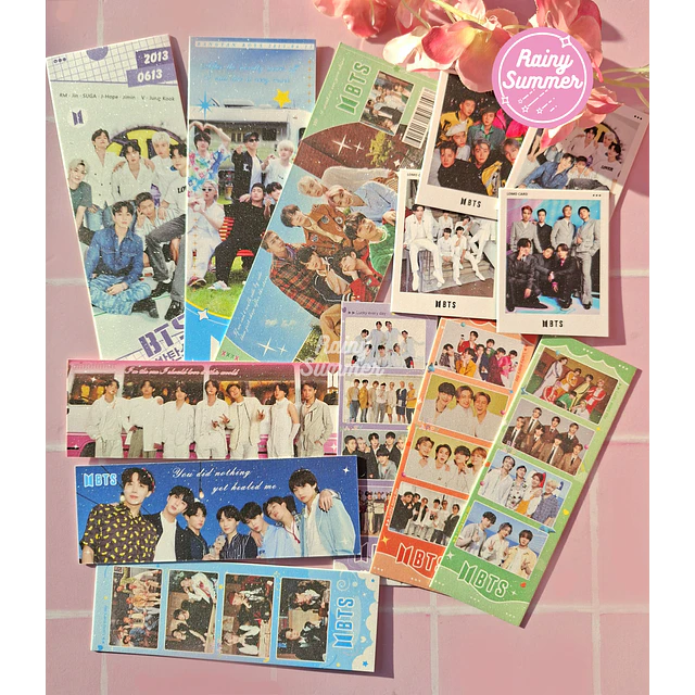 BTS - MEGA SET DE PAPELERÍA