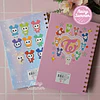 TWICE LOVELYS - LIBRETA CUADRICULADA A5