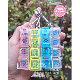 LLAVERO TECLADO ANTIESTRÉS  (FIDGET TOYS)