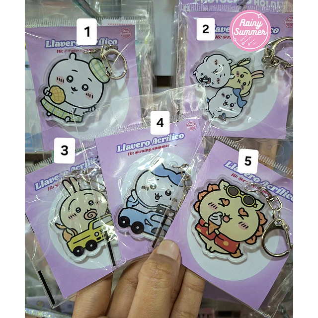 CHIIKAWA - KEYCHAIN (LLAVERO ACRÍLICO)
