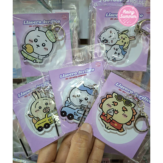 CHIIKAWA - KEYCHAIN (LLAVERO ACRÍLICO)