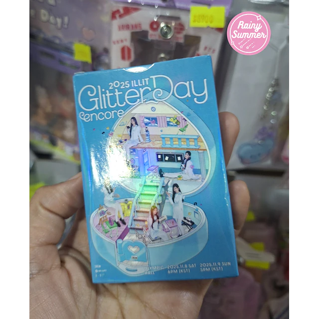 ILLIT - SET DE LOMOCARSS GLIITER DAY