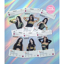 KATSEYE - LOMOCARDS DE PVC 