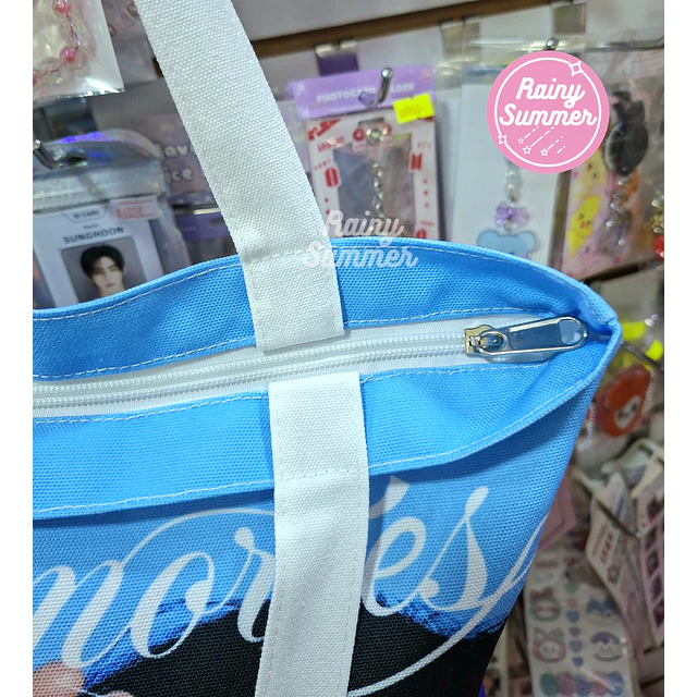 CHA EUNWOO - TOTEBAG CON CIERRE