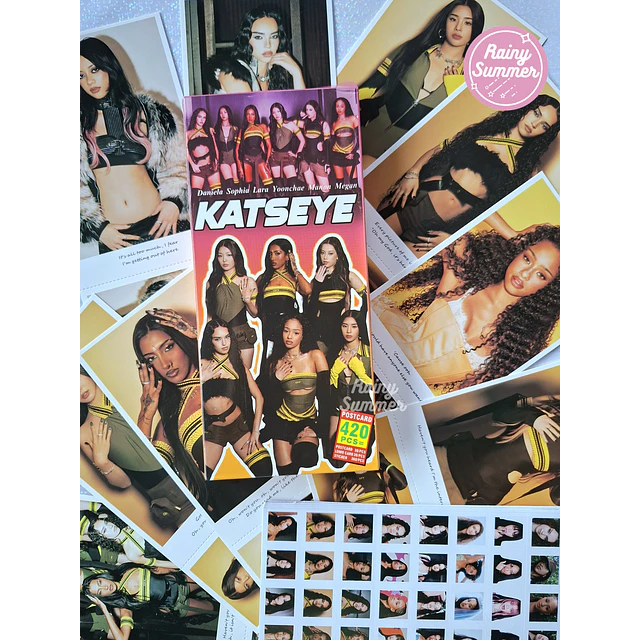 KATSEYE - POSTALES 