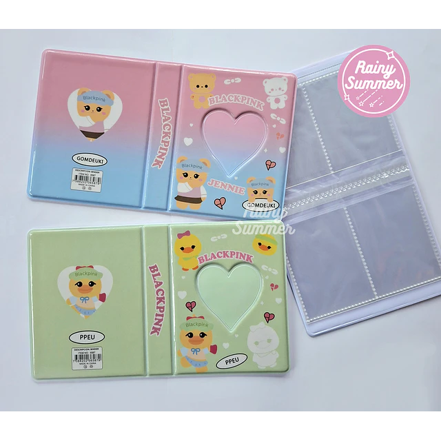 BLACKPINK - PHOTOCARD BINDERS INDIVIDUALES