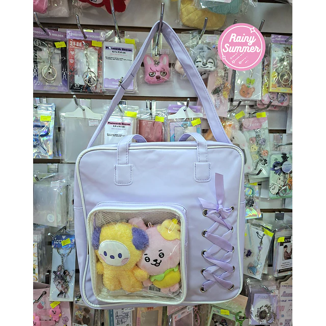 ITA BAG MORADA CUADRADA