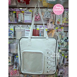 ITA BAG CUADRADA BLANCA