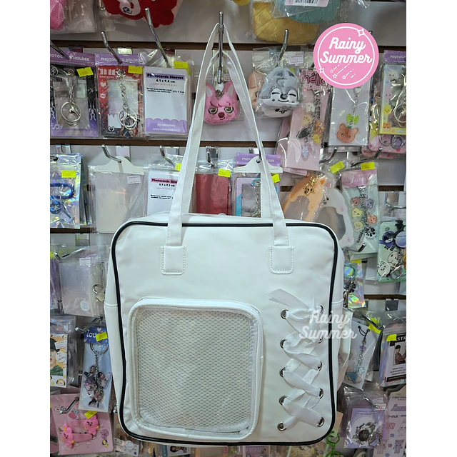 ITA BAG CUADRADA BLANCA