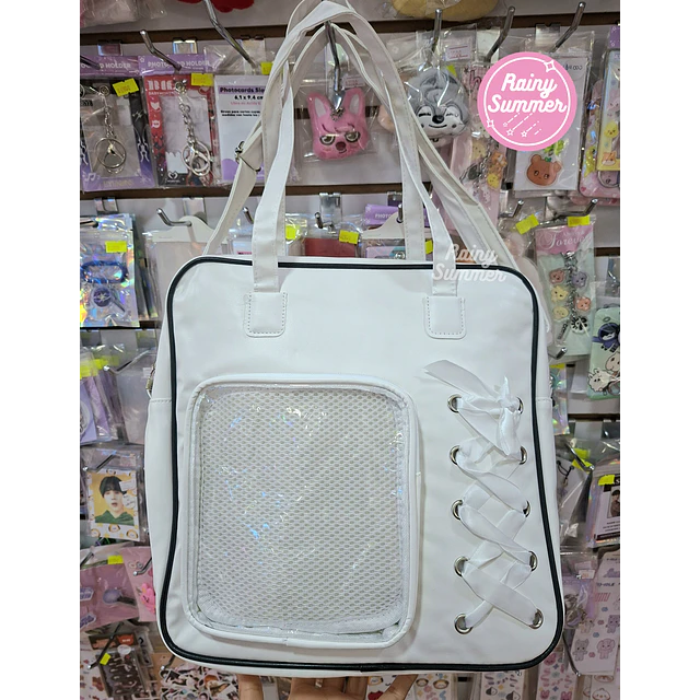ITA BAG CUADRADA BLANCA