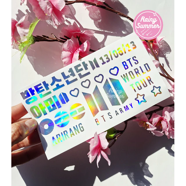 BTS - STICKER VINILO PARA LIGHTSTICK